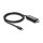 Delock Koaxiales USB Type-C™ zu HDMI Kabel (DP Alt Mode) 4K 60 Hz mit Geflechtmantel 1 m