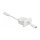 Delock Easy 45 Modul Power Ausrollkabel DC 5,5 x 2,1 mm Buchse / Buchse weiß