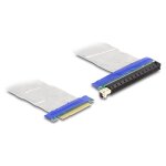 Delock Riser Karte PCI Express x8 Stecker zu x16 Slot mit...