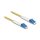 LWL Kabel LC Duplex zu LC Duplex Singlemode OS2 winkelbar 0,5 m