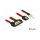 Delock Kabel SATA 6 Gb/s 7 Pin Buchse + Floppy 4 Pin Strom Stecker > SATA 22 Pin Buchse gerade Metall 30 cm