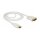 Delock Kabel DisplayPort 1.2 Stecker > DVI 24+1 Stecker Passiv 4K 30 Hz 2 m weiß