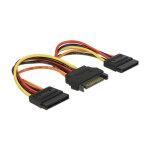 Delock Kabel Power SATA 15 Pin Stecker > 2 x Power...