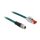 Delock Netzwerkkabel M12 X-kodiert 8 Pin zu RJ45 Stecker PVC 3 m