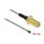 Antennenkabel SMA Buchse zum Einbau zu I-PEX Inc., MHF® 4 Stecker 0.81, 35 cm Gewindelänge 10 mm