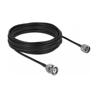 Delock Antennenkabel N Stecker zu BNC Stecker LMR195 10 m