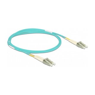 Delock Kabel Lichtwellenleiter LC zu LC Multimode OM3 2 m