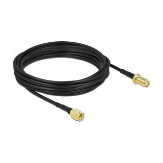 Antennenkabel SMA Stecker zu SMA Buchse LMR/CFD100 7,5 m low loss