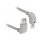 Delock Netzwerkkabel RJ45 Cat.6 S/FTP oben / unten gewinkelt 0,5 m