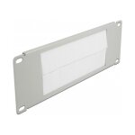 10" Kabelmanagement Bürstenleiste 2 HE grau