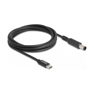 Delock Notebook Ladekabel USB Type-C™ Stecker zu Dell 7,4 x 5,0 mm Stecker