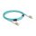 Delock LWL Kabel mit Metallarmierung LC Duplex zu LC Duplex Multimode OM3 3 m