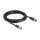 Delock M12 Kabel X-kodiert 8 Pin Stecker zu Buchse PVC 5 m