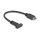 Delock USB 10 Gbps Kabel USB Typ-E Key A 20 Pin Stecker zu USB Type-C™ Buchse zum Einbau 25 cm