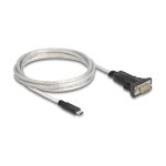 Delock Adapter USB 2.0 Type-C™ zu 1 x Seriell...