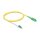 Delock Kabel Lichtwellenleiter LC-APC zu SC-APC Simplex Singlemode OS2 2 m