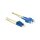 Kabel Lichtwellenleiter LC Duplex zu SC Duplex Singlemode OS2 10 m