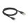 Delock Magnetisches USB-Ladekabel schwarz 1 m