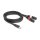 Delock Adapterkabel RJ45 Stecker zu 2 x XLR 3 Pin Buchse schwarz 2 m