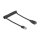 Delock USB 5 Gbps Spiralkabel Typ-A Stecker zu Typ-A Buchse 0,4 m bis 0,6 m schwarz