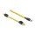 Delock Mini I/O 8 Pin D-Form Typ 2 Stecker zu RJ45 Stecker Cat.6 Kabel 5 m gelb