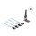 M.2 2242 Key B+M Kontroller zu 4 x SATA mit 1 m Kabel