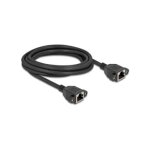 Delock Netzwerk Verlängerungskabel S/FTP RJ45 Buchse...