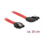Delock SATA 6 Gb/s Kabel gerade auf rechts gewinkelt 20...