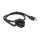 Delock Keystone Modul mini DisplayPort Buchse 110° > mini DisplayPort Stecker mit Kabel schwarz