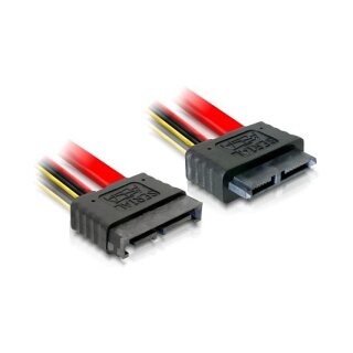 Delock Verlängerungskabel Slim SATA Stecker > Buchse 30 cm