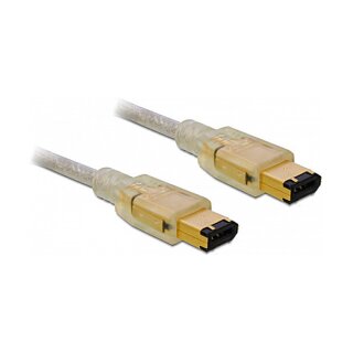 Kabel FireWire 6 Pin Stecker > 6 Pin Stecker 1 m