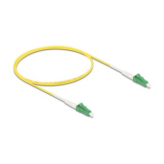 Kabel Lichtwellenleiter LC-APC zu LC-APC Simplex Singlemode OS2 1 m