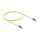 Kabel Lichtwellenleiter LC-APC zu LC-APC Simplex Singlemode OS2 1 m