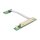 Riser Karte Mini PCI Express > 1 x PCI mit flexiblem Kabel 13 cm links gerichtet