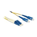 Kabel Lichtwellenleiter LC > SC Singlemode OS2 1 m