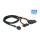 Delock Kabel SFF-8643 Stecker > U.2 SFF-8639 Buchse + SATA Stromanschluss 75 cm