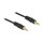 Delock Klinkenkabel 3,5 mm 3 Pin Stecker > Stecker 2 m schwarz