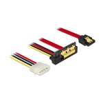 Delock Kabel SATA 6 Gb/s 7 Pin Buchse + Molex 4 Pin Strom...