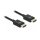 Delock Koaxiales High Speed HDMI Kabel 48 Gbps 8K 60 Hz schwarz 0.5 m