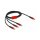 Delock USB Ladekabel 3 in 1 USB Type-C™ zu 3 x USB Type-C™ 1 m schwarz / rot
