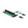 Riser Karte M.2 Key B+M > PCI Express x16 mit 30 cm USB Kabel