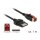 Delock PoweredUSB Kabel Stecker 24 V > 8 Pin Stecker 1 m für POS Drucker und Terminals