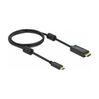Delock Aktives USB Type-C™ zu HDMI Kabel (DP Alt Mode) 4K 60 Hz 1 m