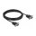 Delock RS-232 Kabel Seriell D-Sub9 Stecker zu Stecker mit schmalem Steckergehäuse 4 m