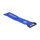 Delock Klett-Kabelbinder mit Schlaufe und Befestigungsöse L 280 x B 38 mm blau 3 Stück