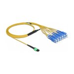 Delock LWL Kabel MPO Buchse zu 12 x SC Simplex Stecker,...
