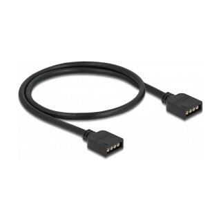 Delock RGB Anschlusskabel 4 Pin für 12 V RGB LED Beleuchtung 30 cm
