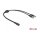 Delock DC Verteilerkabel 5,5 x 2,1 mm 1 x Buchse zu 2 x Stecker verschraubbar