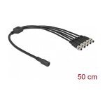 Delock DC Verteilerkabel 5,5 x 2,1 mm 1 x Buchse zu 5 x...