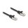 Delock Kabel RJ50 Stecker zu RJ50 Stecker F/UTP 0,25 m schwarz